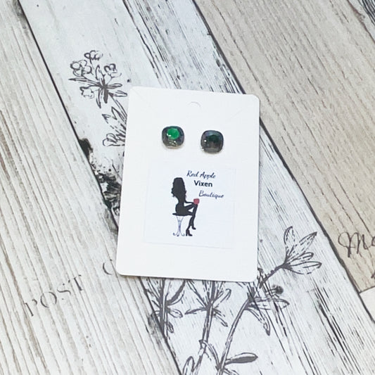 Crystal Stud Earrings - Sassy Chick Clothing