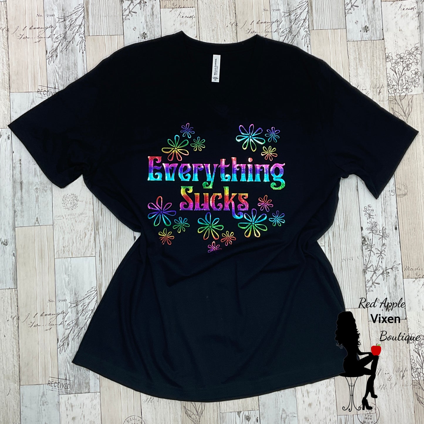 Everything Sucks Graphic Tee - Sassy Chick Clothing