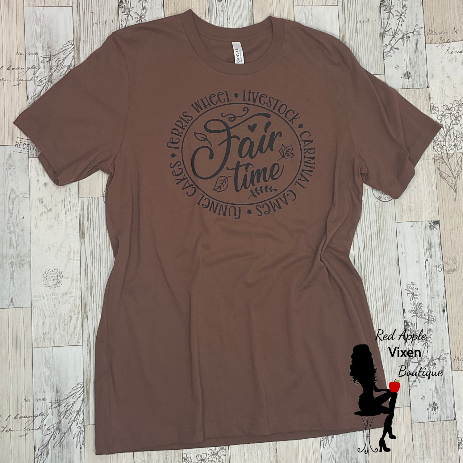 Fair Time Graphic Tee - Sassy Chick Clothing