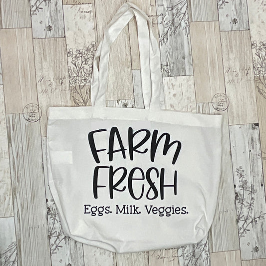 Farm Fresh Tote Bag - Sassy Chick Clothing