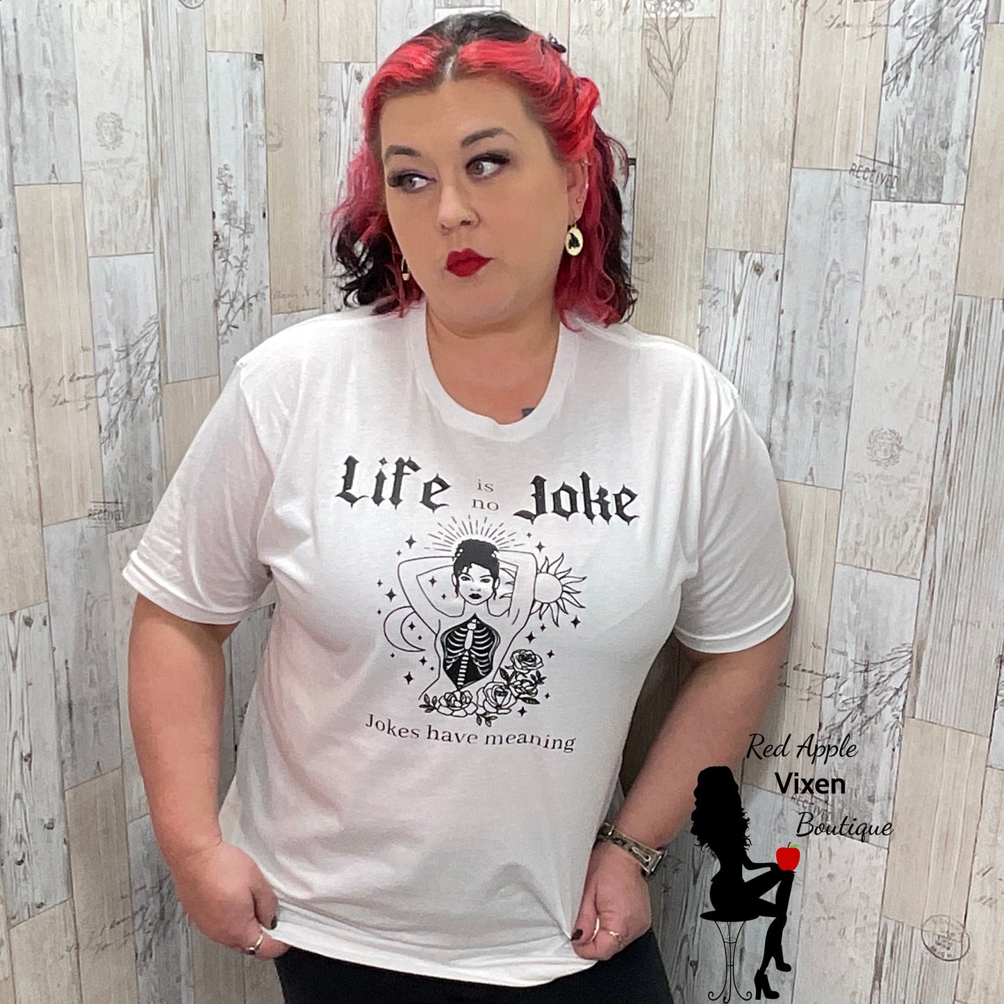 Life is no Joke Graphic Tee - Sassy Chick Clothing