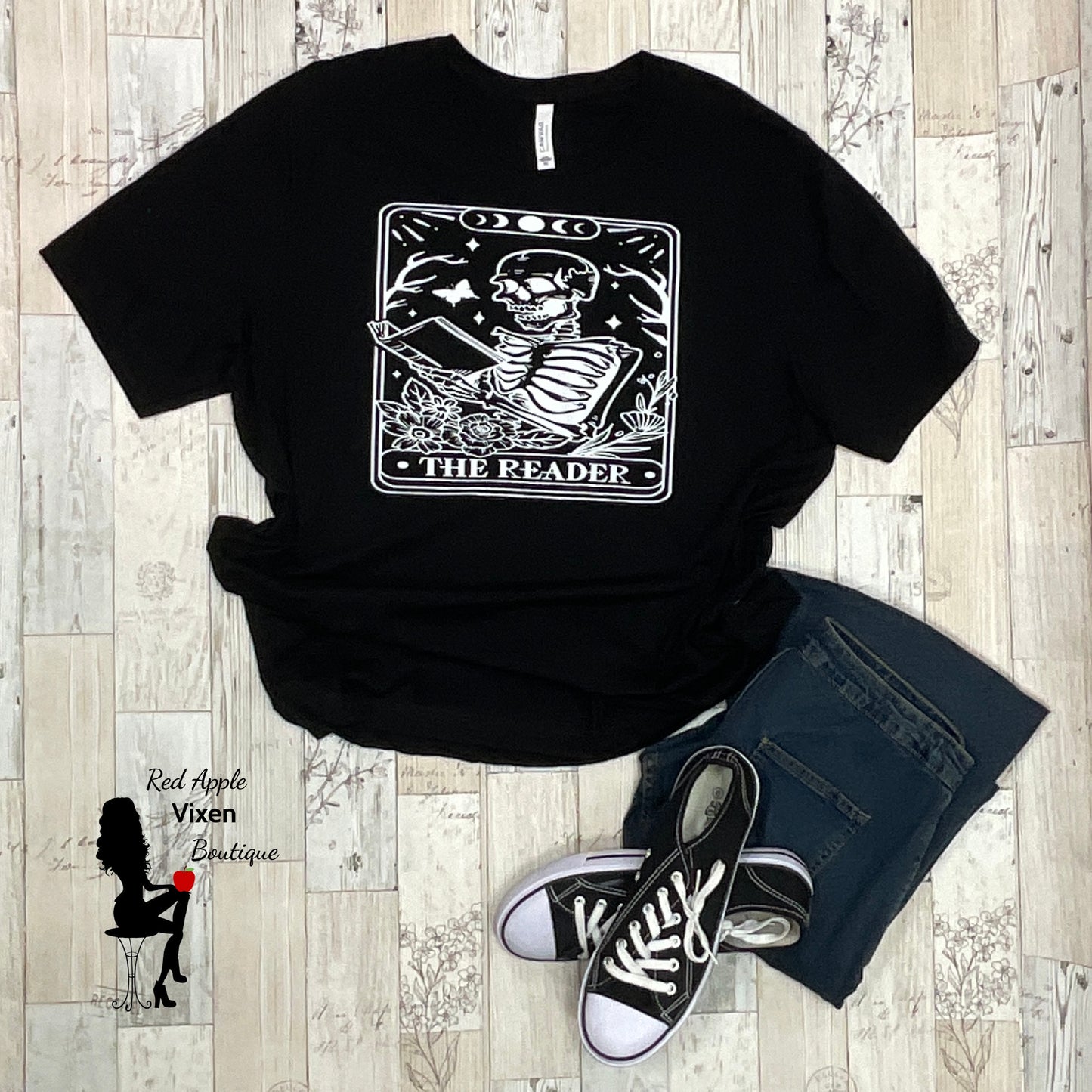 The Reader Tarot Graphic Tee - Sassy Chick Clothing