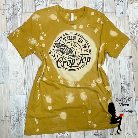 This is My Crop Top Graphic Tee - Sassy Chick Clothing