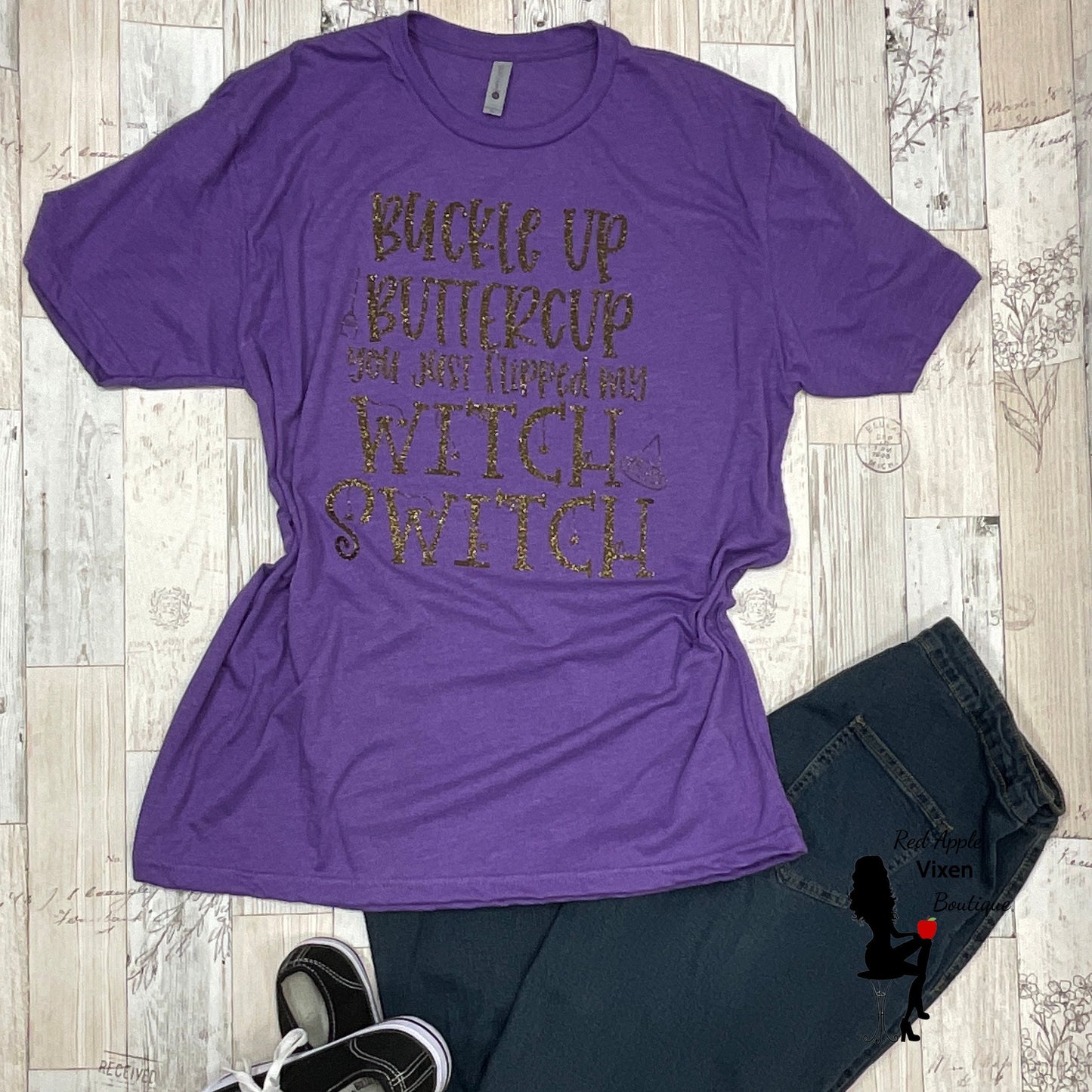 Flipped my Witch Switch Graphic Tee - Sassy Chick Clothing