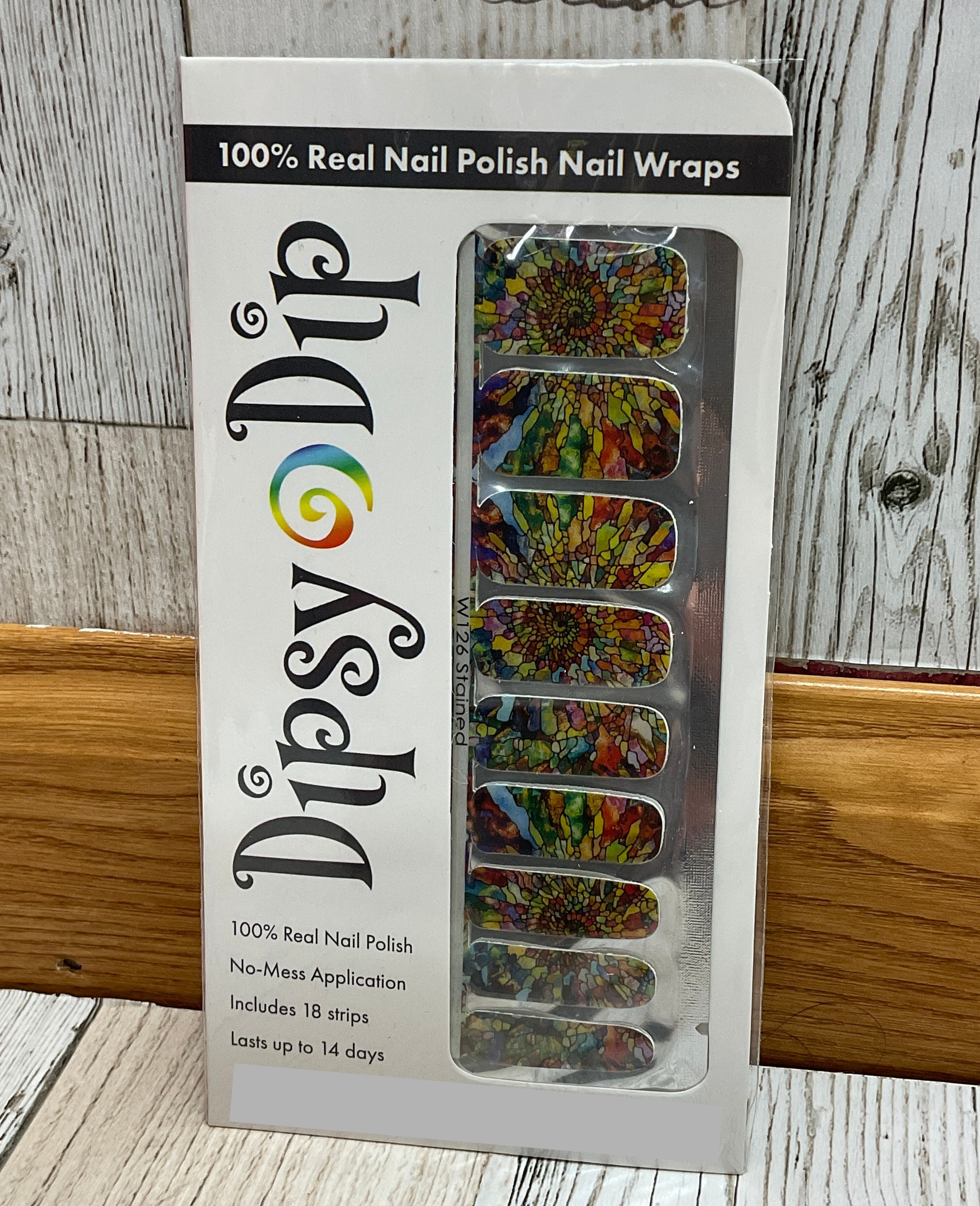 Stained Nail Wrap Dipsy Dip | Red Apple Vixen Boutique