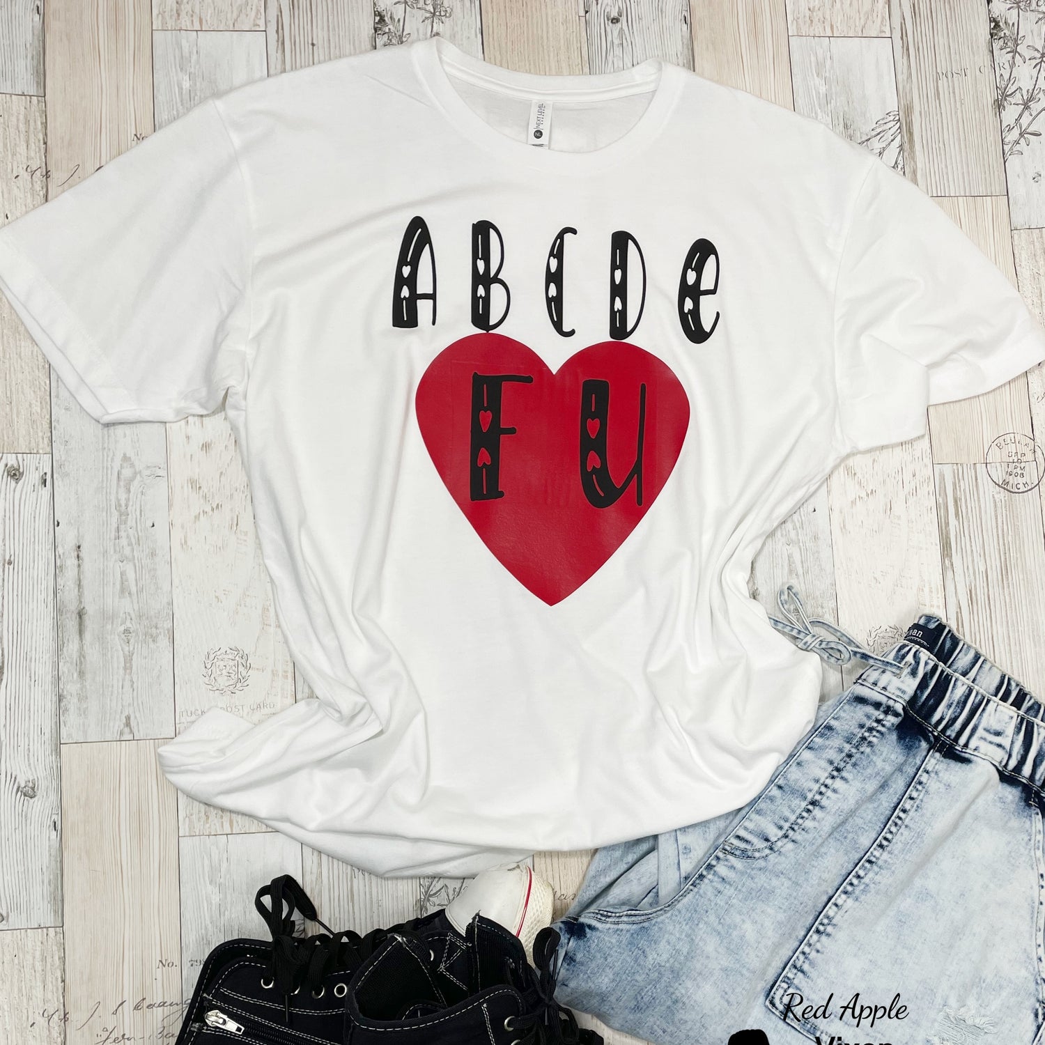 F-U Graphic Tee - Sassy Chick Clothing