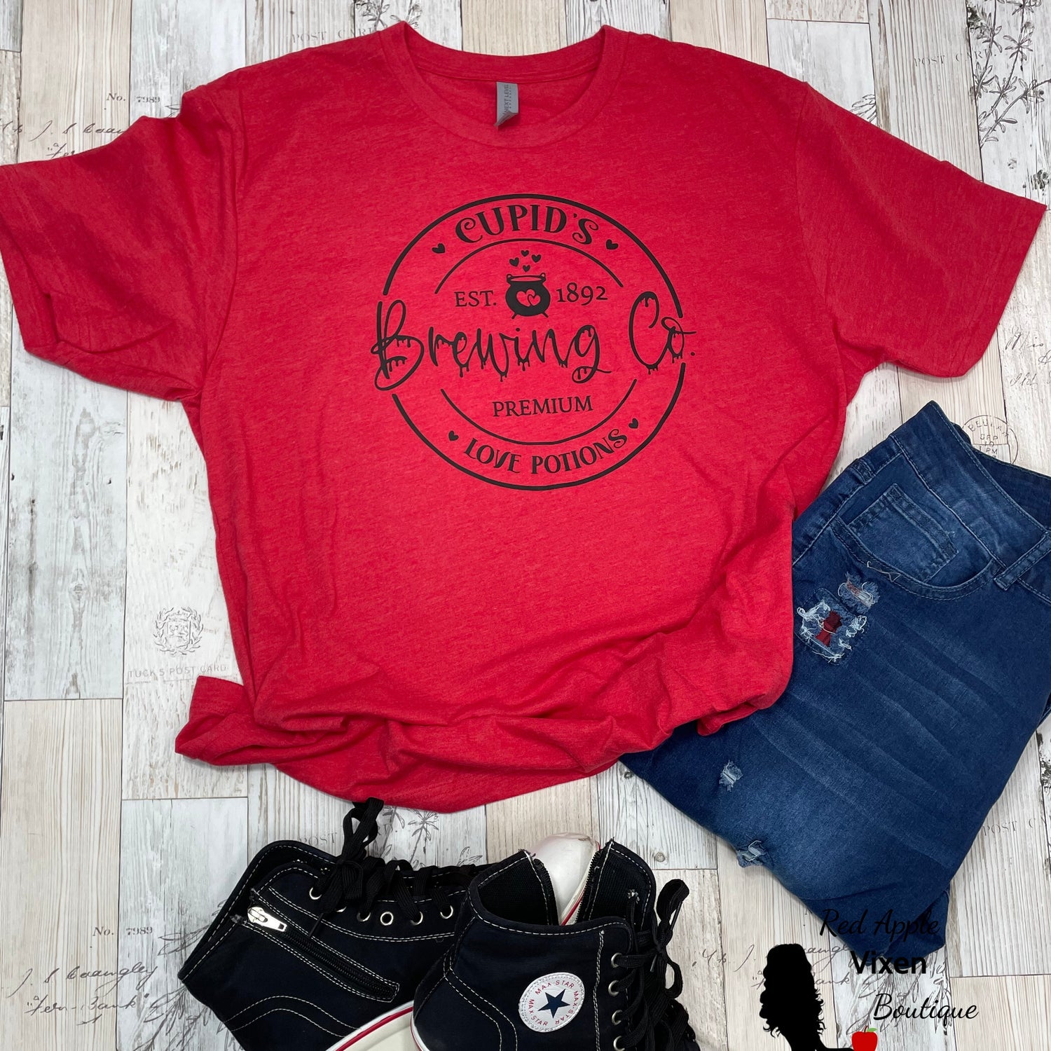 Cupid's Brewing Company Graphic Tee - Sassy Chick Clothing