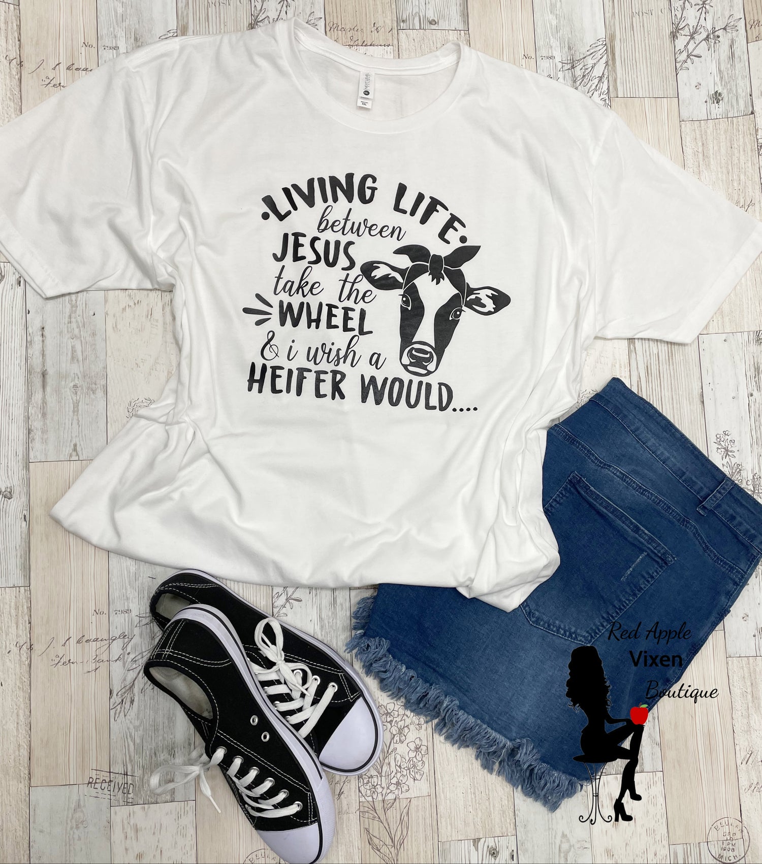 Living Life Graphic Tee - Sassy Chick Clothing