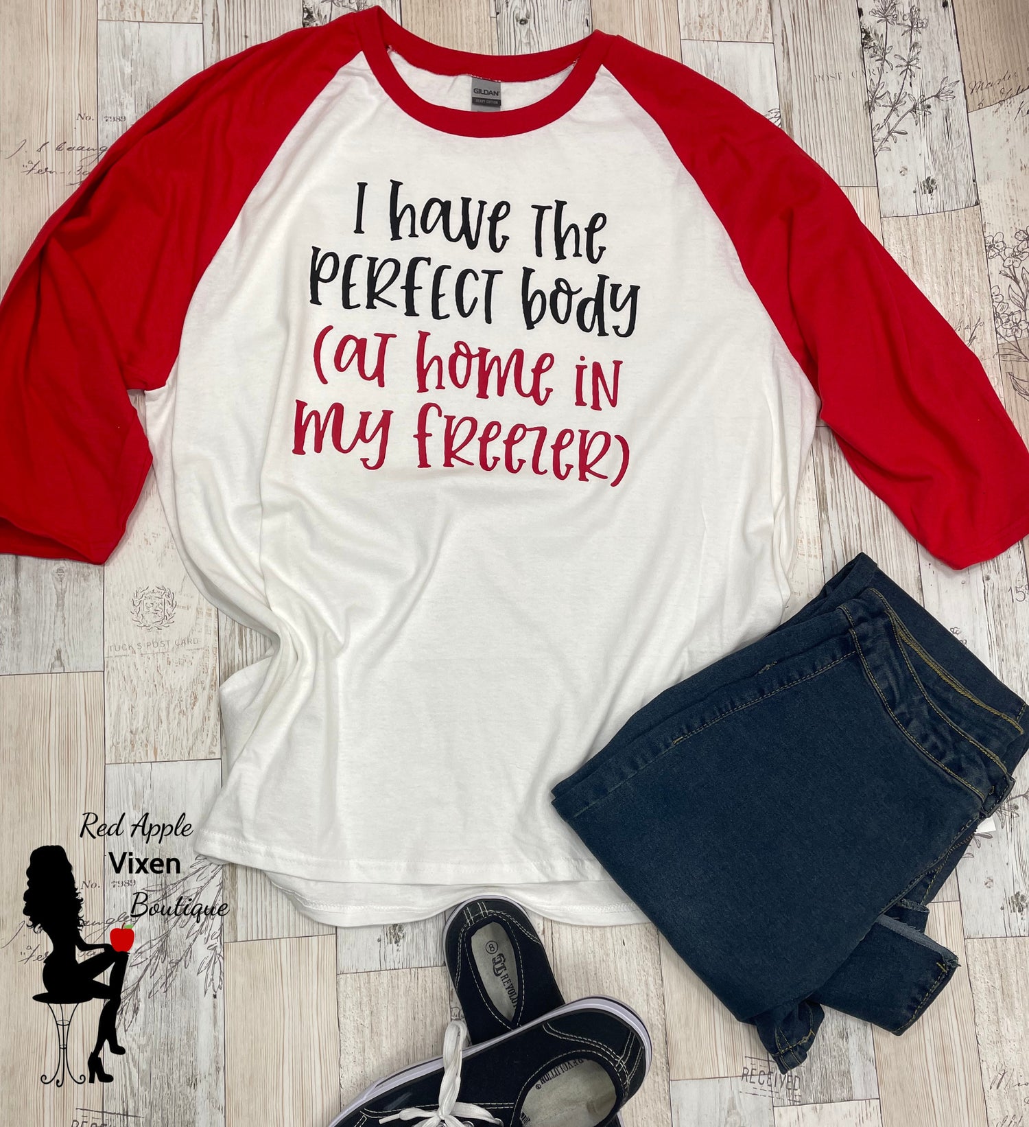 Perfect Body Graphic Tee - Sassy Chick Clothing