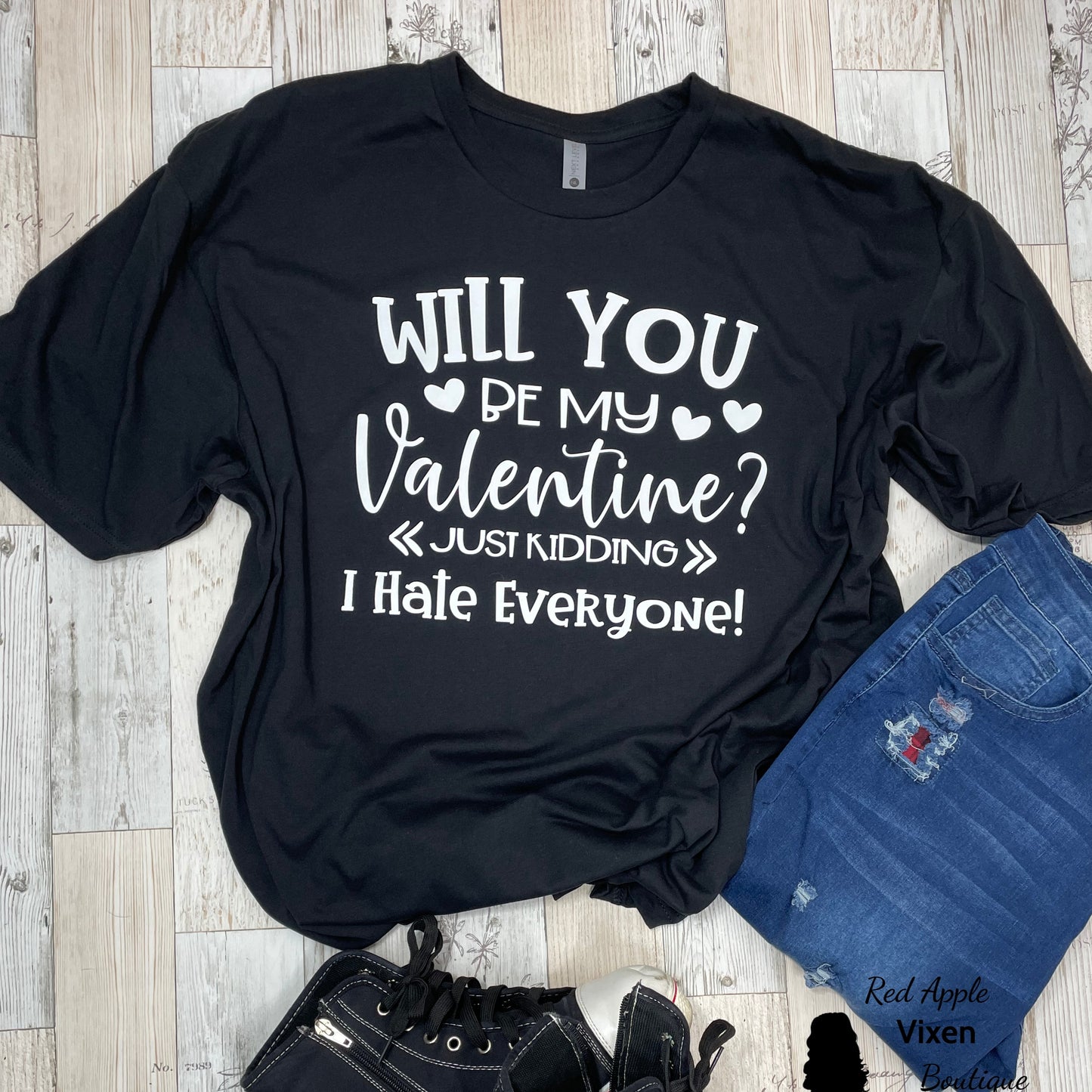 Will You Be My Valentine Graphic Tee - Sassy Chick Clothing