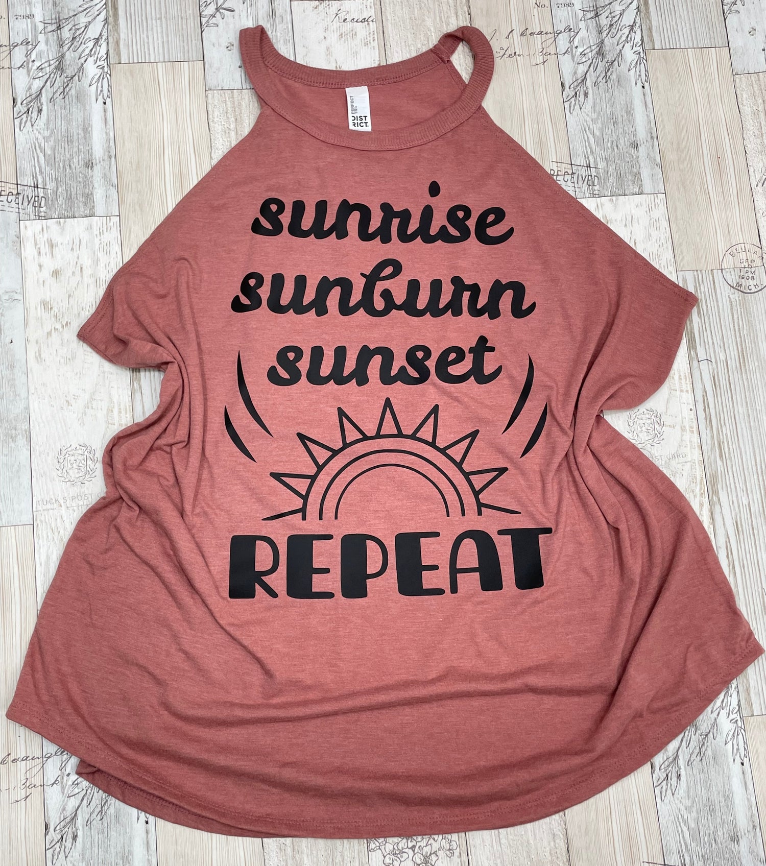 Sunrise Sunburn Sunset Repeat - Sassy Chick Clothing