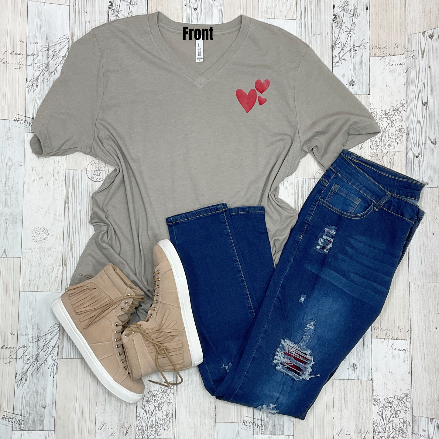 My Heart Graphic Tee - Sassy Chick Clothing