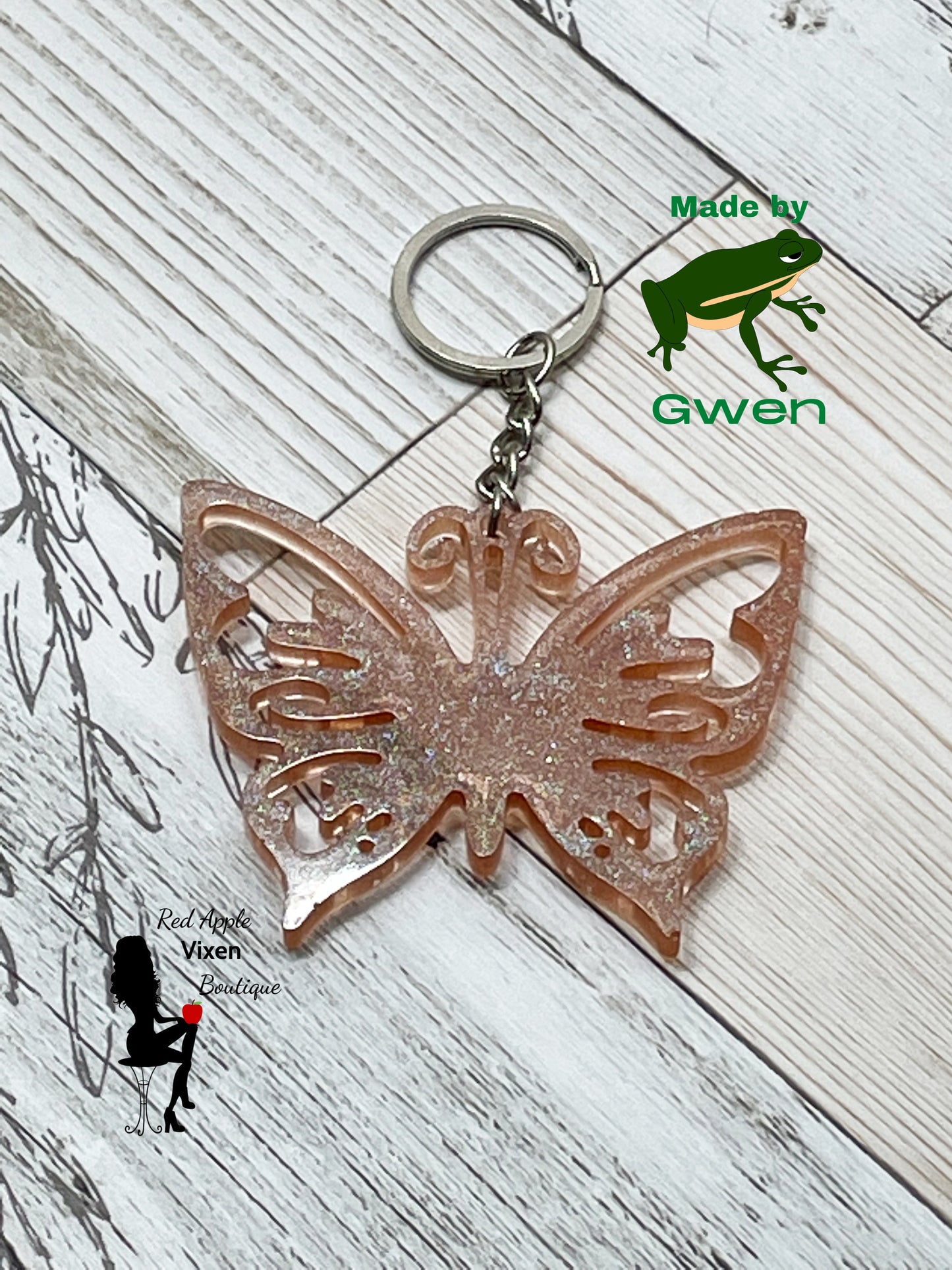 Butterfly Key Chain - Sassy Chick Clothing