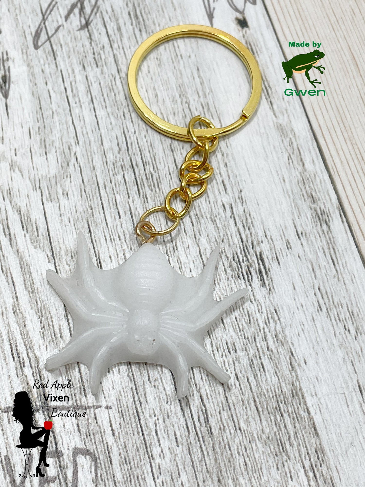 Resin Spider Key Chain - Sassy Chick Clothing