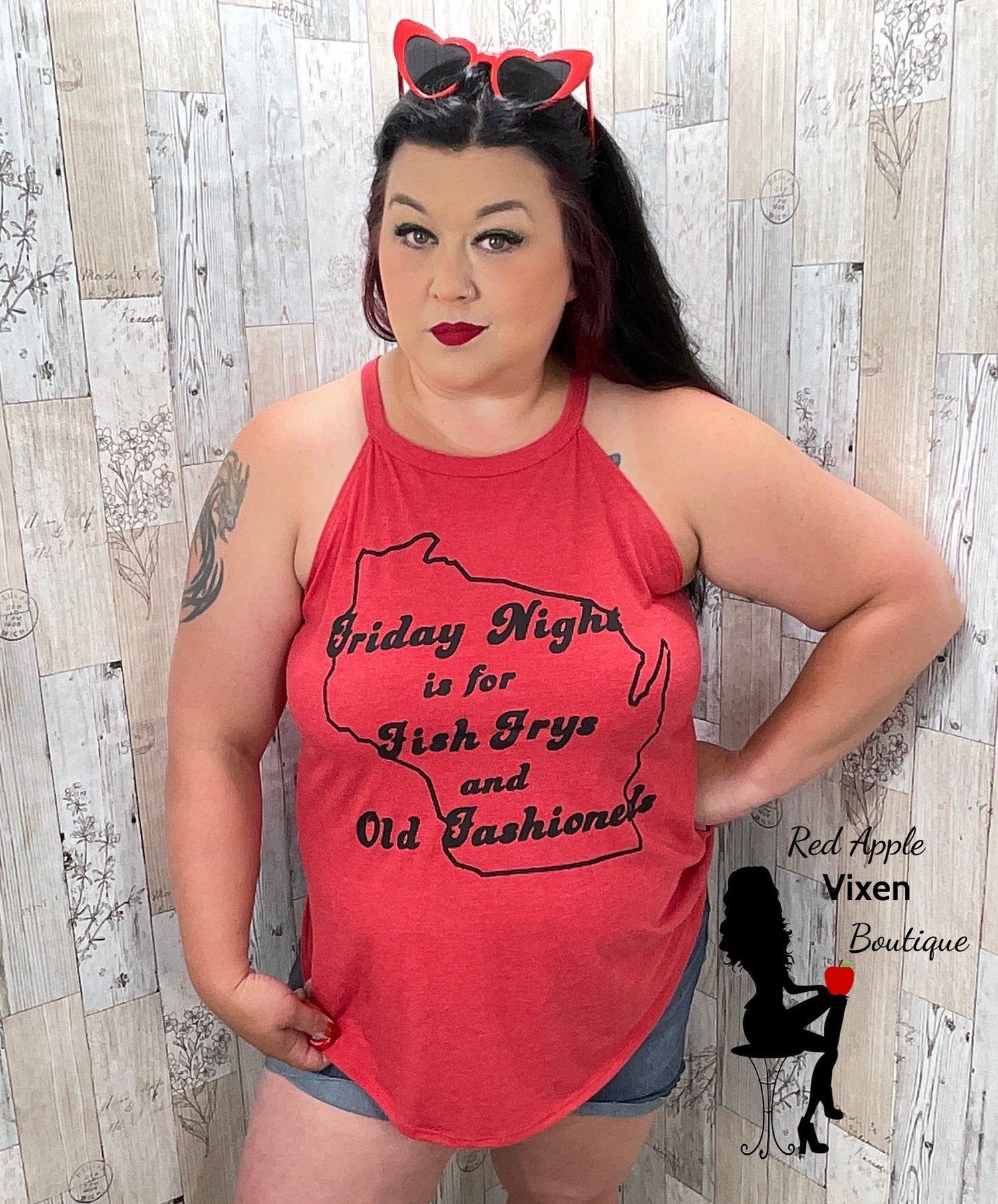 Friday Nights Rocker Tank - Sassy Chick Clothing