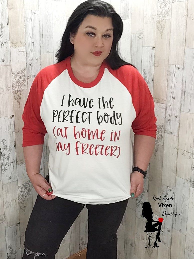 Perfect Body Graphic Tee - Sassy Chick Clothing