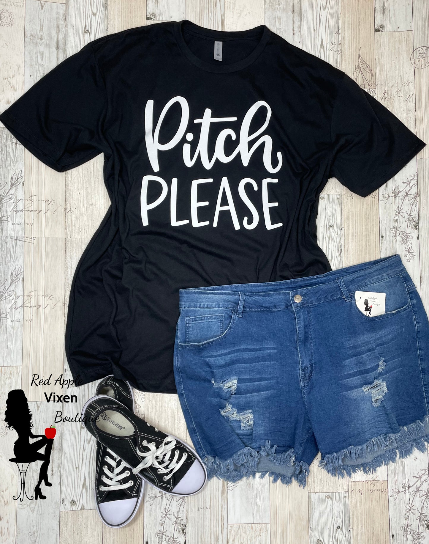 Pitch Please Graphic Tee - Sassy Chick Clothing