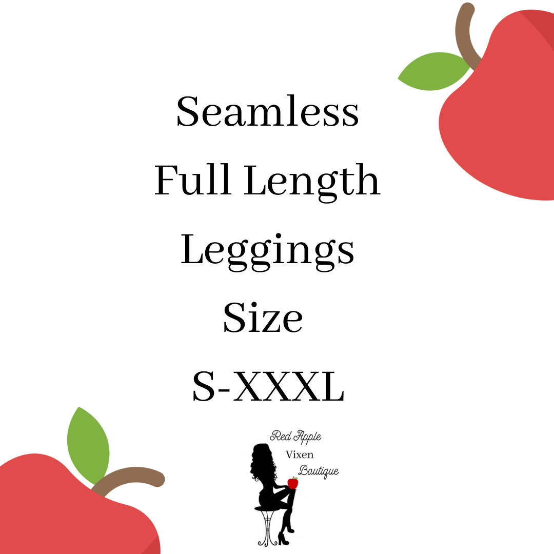 Seamless Full Length Leggings - Sassy Chick Clothing