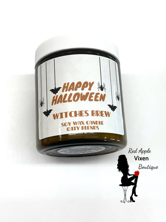 Halloween Candles - 25 Hour Burn Time Soy Wax Candles - Red Apple Vixen Boutique