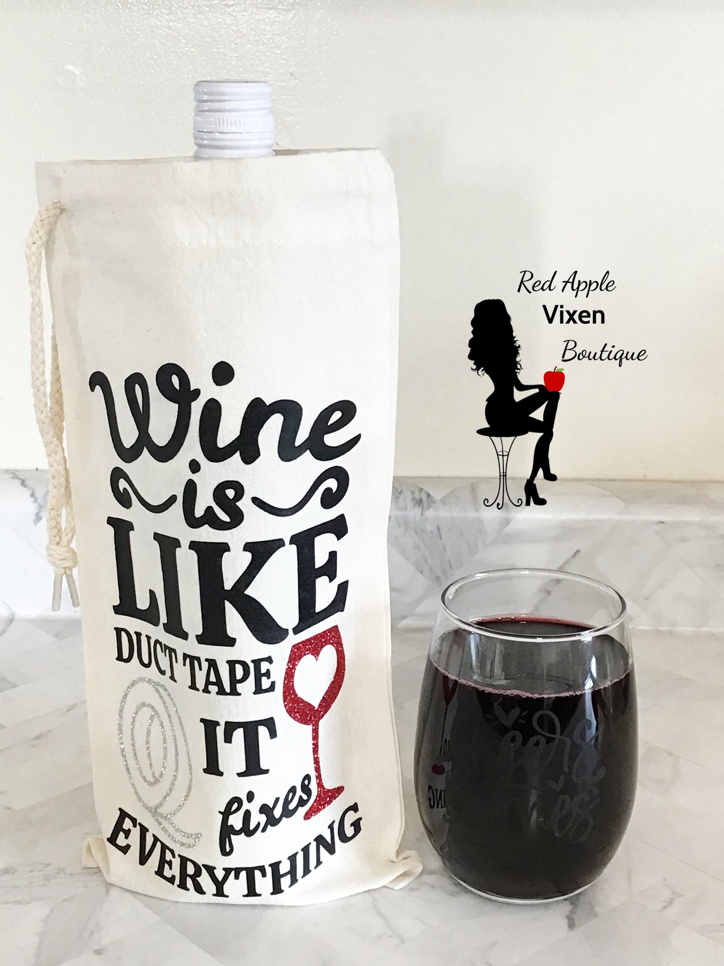 Wine is Like Duct Tape - Sassy Chick Clothing